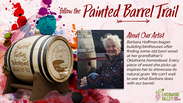 Follow the Painted Barrel Trail...